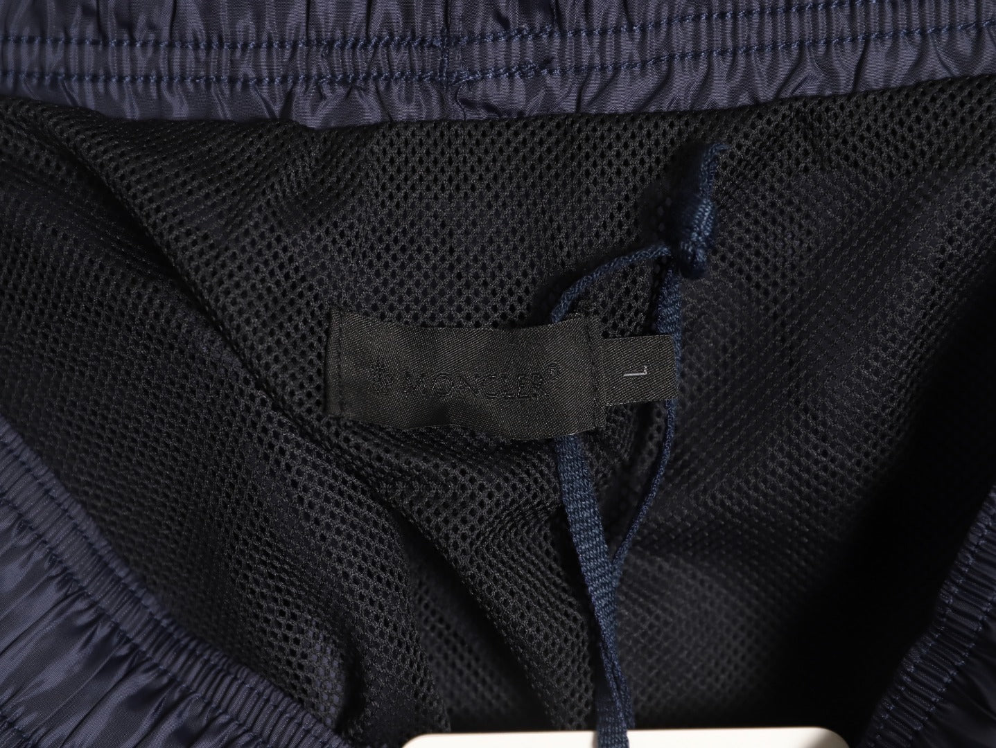 Moncler 25ss Reflective Logo Print Shorts