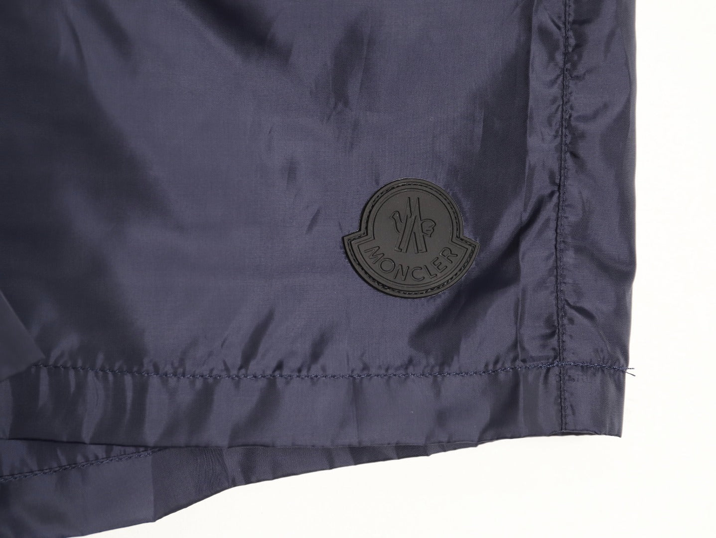 Moncler 25ss Reflective Logo Print Shorts
