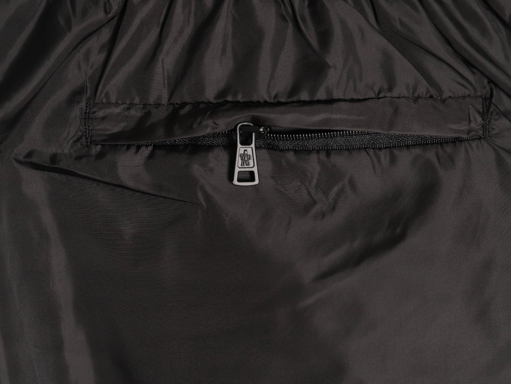 Moncler 25ss Reflective Logo Print Shorts