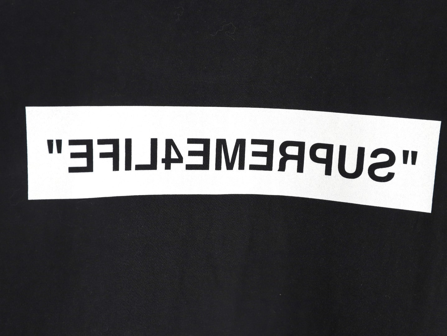 Supreme 4 Life' T-shirt