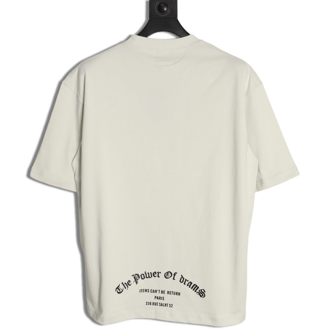 Balenciaga New Getty Letter Sleeve T-Shirt