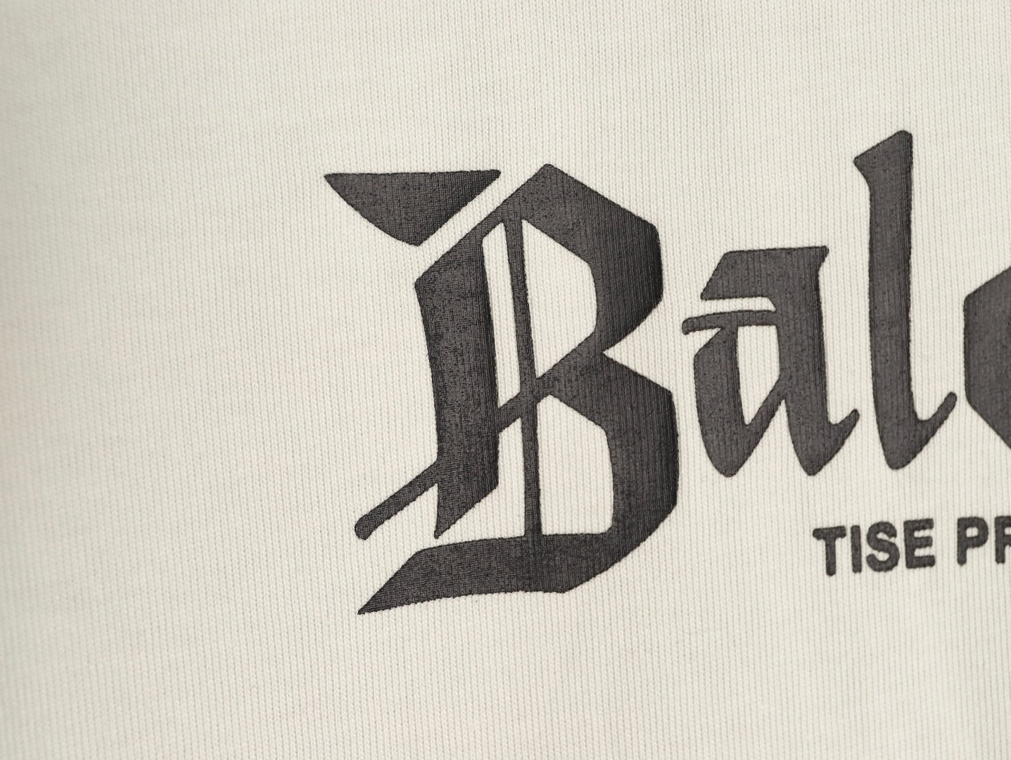 Balenciaga New Getty Letter Sleeve T-Shirt