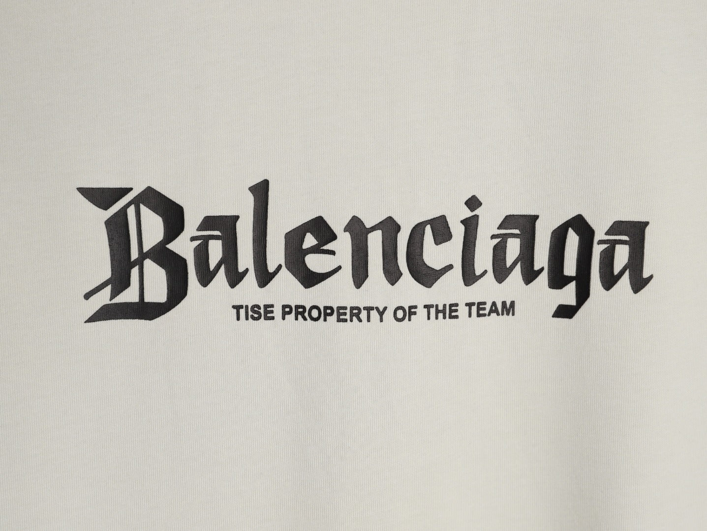 Balenciaga New Getty Letter Sleeve T-Shirt