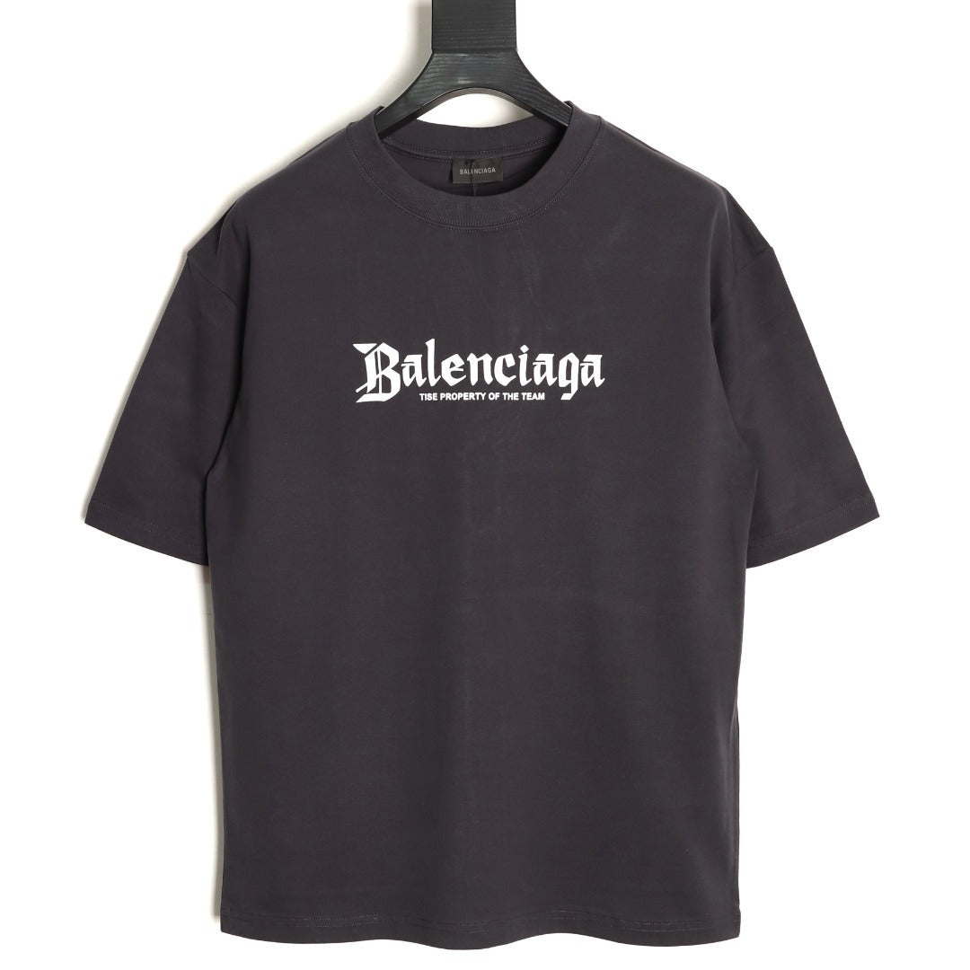 Balenciaga New Getty Letter Sleeve T-Shirt