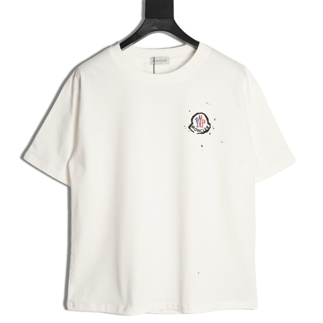 Moncler Graffiti Logo Short-Sleeve T-Shirt