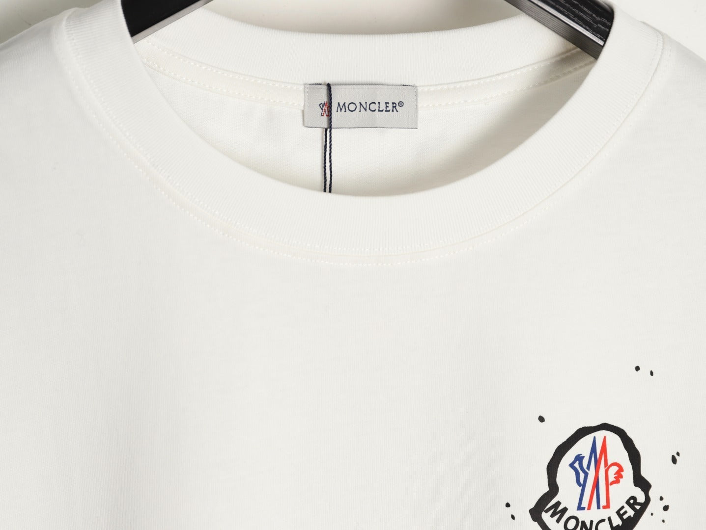 Moncler Graffiti Logo Short-Sleeve T-Shirt