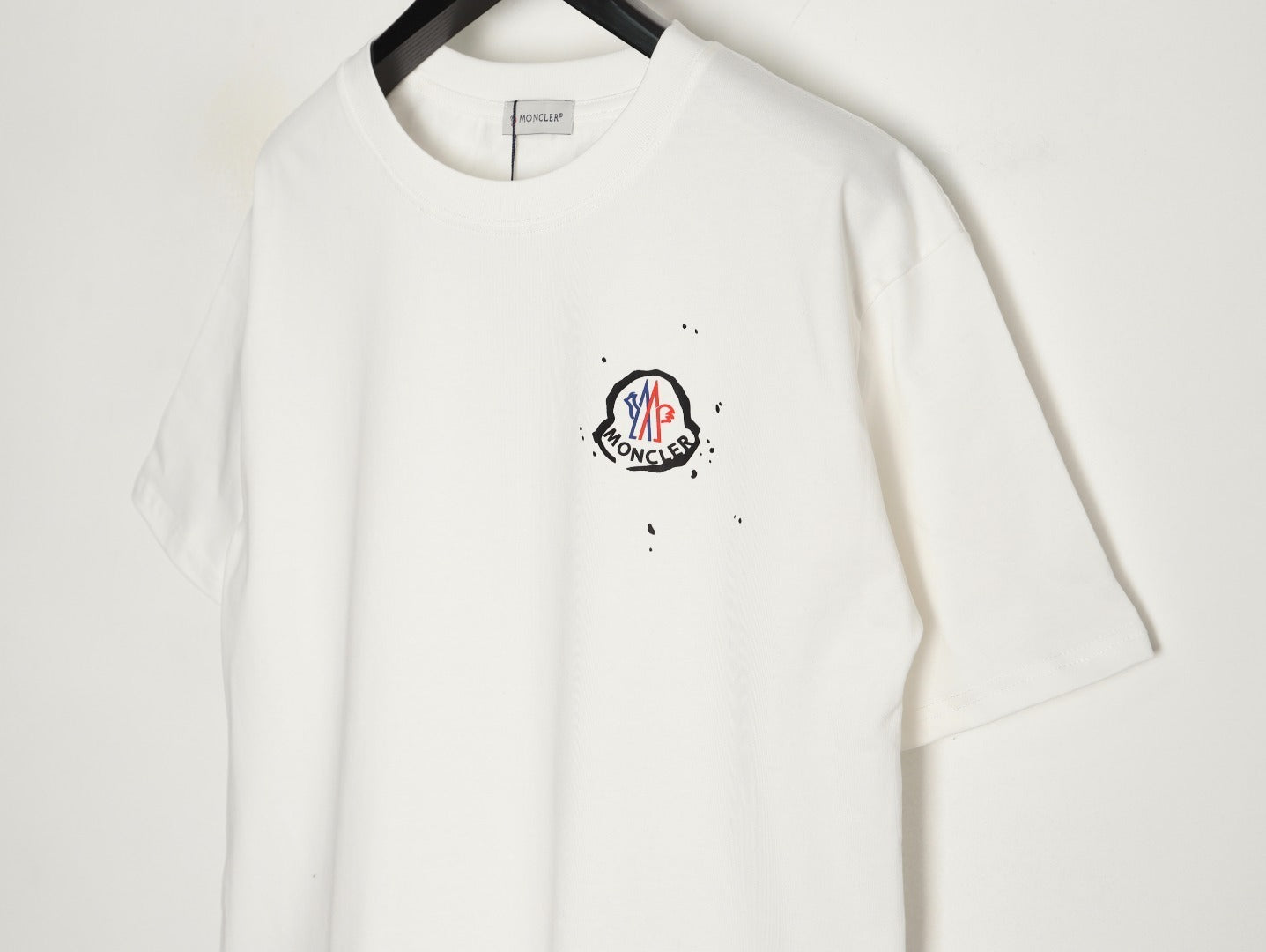 Moncler Graffiti Logo Short-Sleeve T-Shirt