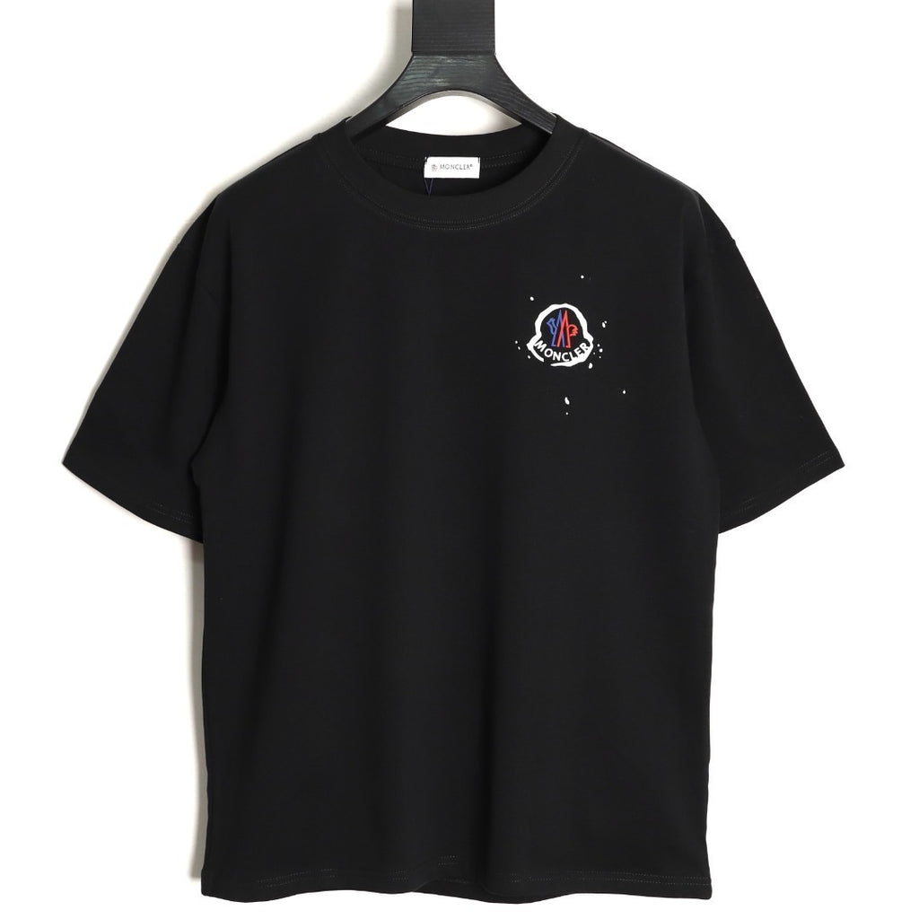 Moncler Graffiti Logo Short-Sleeve T-Shirt