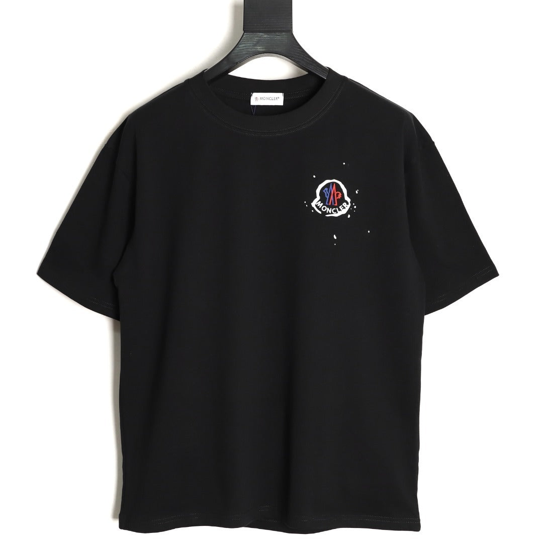 Moncler Graffiti Logo Short-Sleeve T-Shirt
