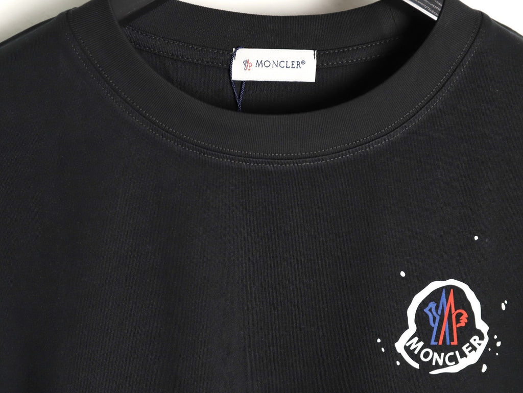 Moncler Graffiti Logo Short-Sleeve T-Shirt
