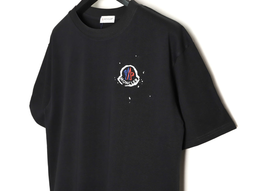 Moncler Graffiti Logo Short-Sleeve T-Shirt