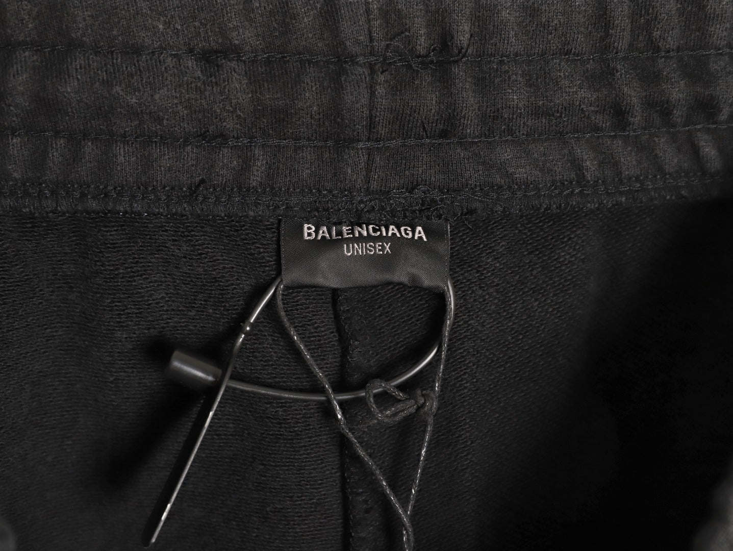 Balenciaga/Puma collaboration washed and distressed shorts