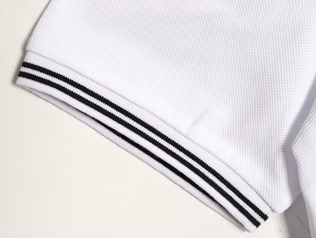 DIOR/Dior CD Embroidered Logo Short-Sleeve Polo Shirt