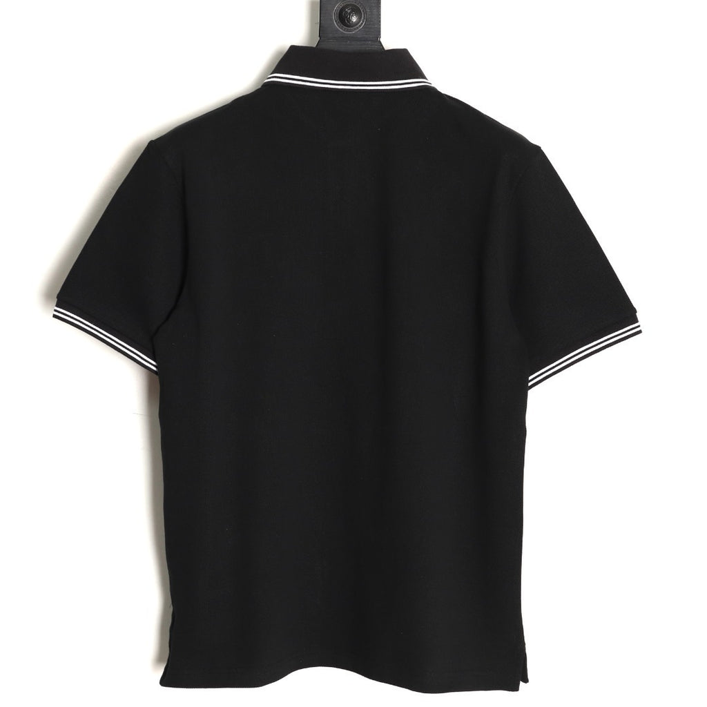 DIOR/Dior CD Embroidered Logo Short-Sleeve Polo Shirt