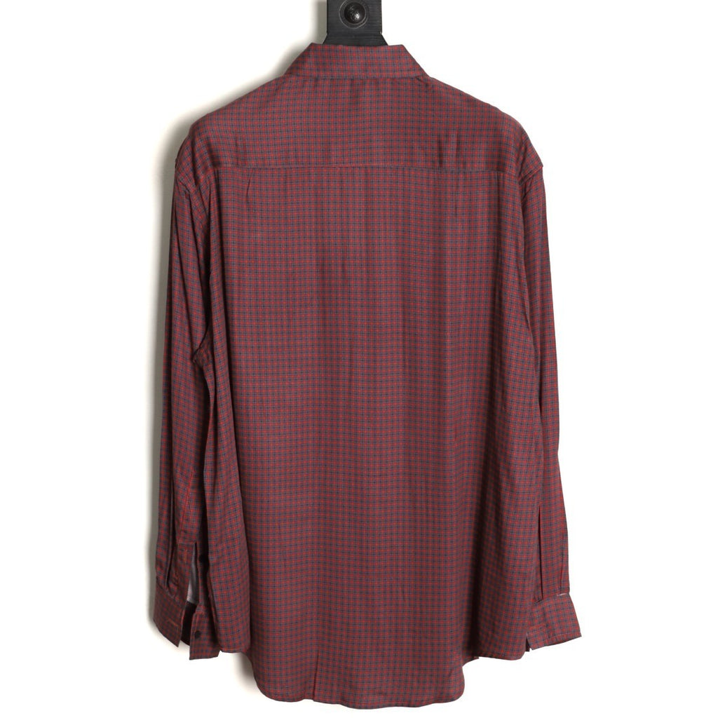 BALENCIAGA/Balenciaga New Striped Collared Shirt