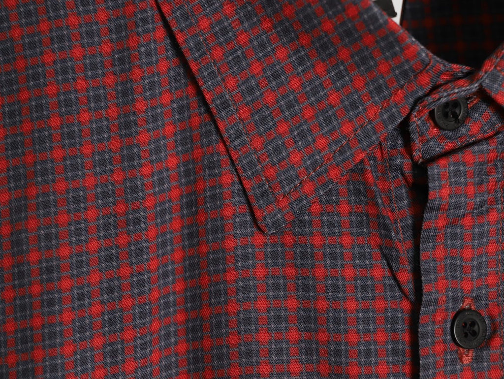 BALENCIAGA/Balenciaga New Striped Collared Shirt