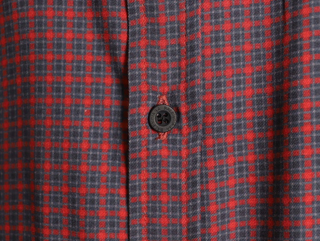 BALENCIAGA/Balenciaga New Striped Collared Shirt