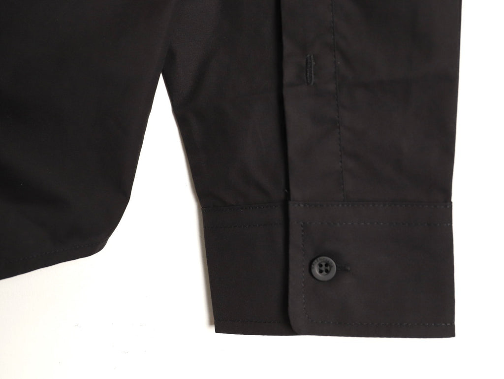 BALENCIAGA BB Embroidered Long-Sleeve Shirt