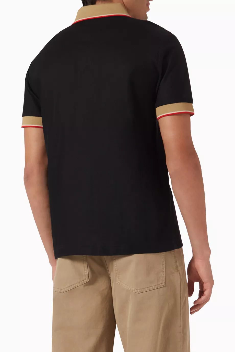 Burberry short-sleeved polo shirt
