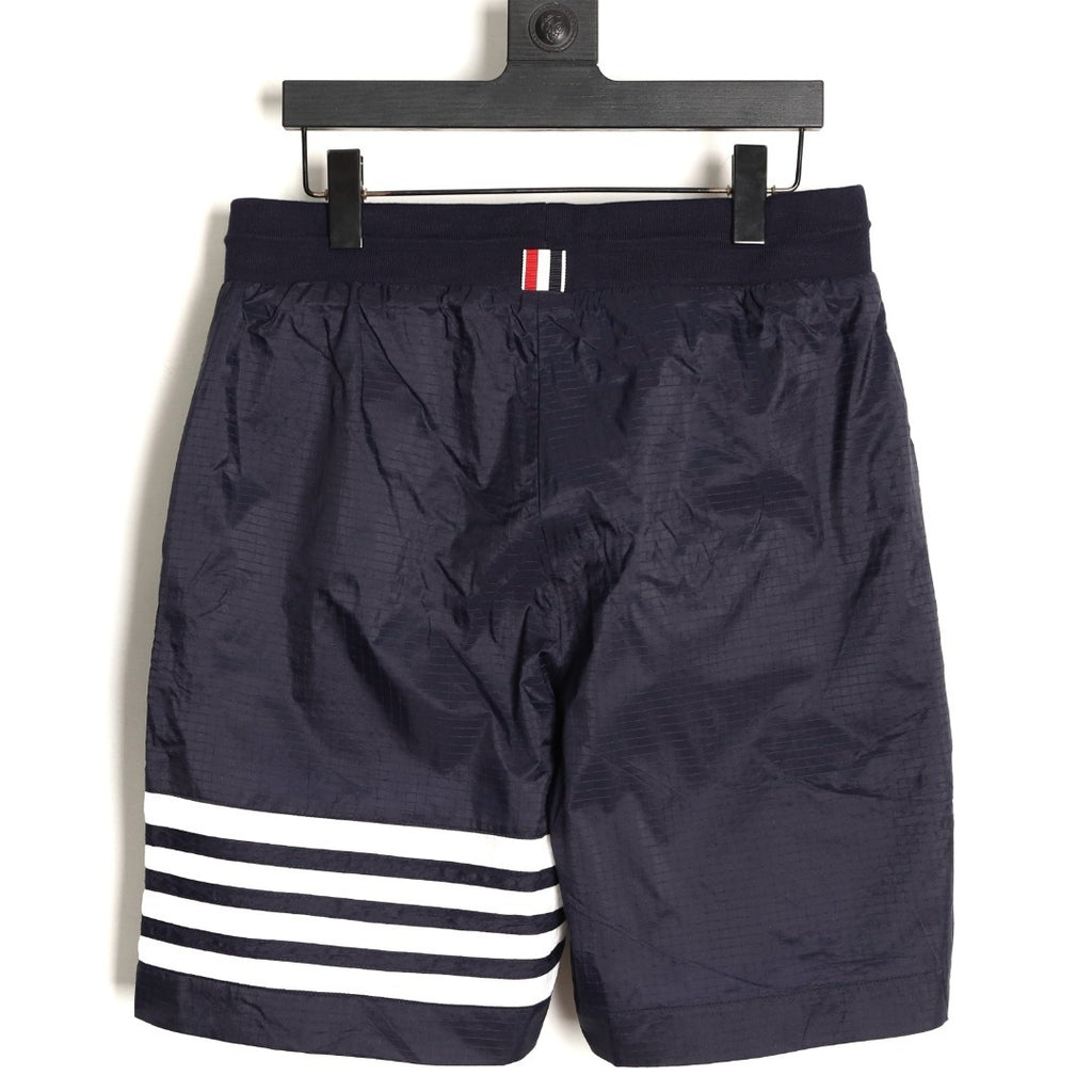 Thom Browne Double-Layer Woven Four-Wall Sun Protection Shorts