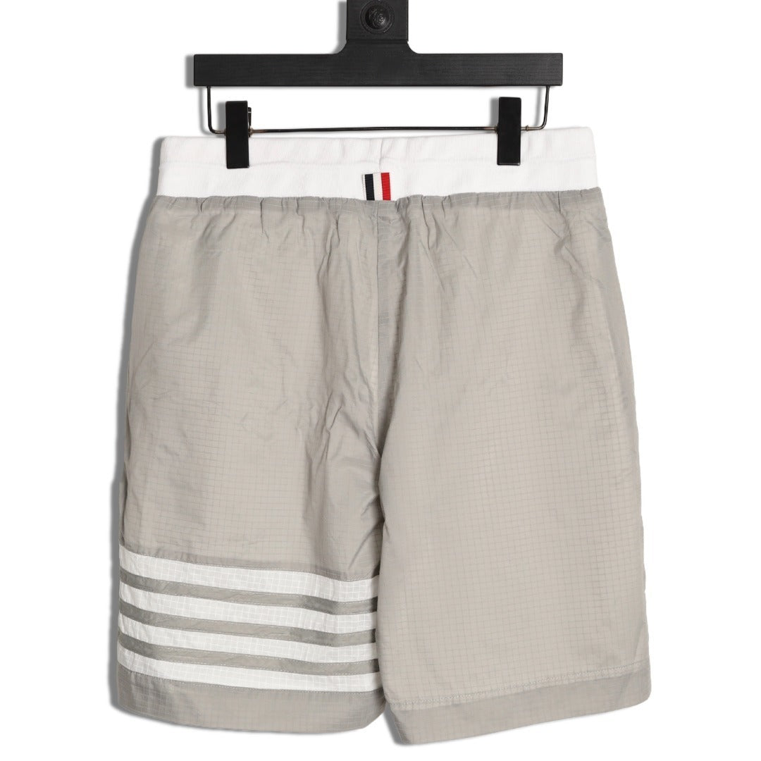 Thom Browne Double-Layer Woven Four-Wall Sun Protection Shorts