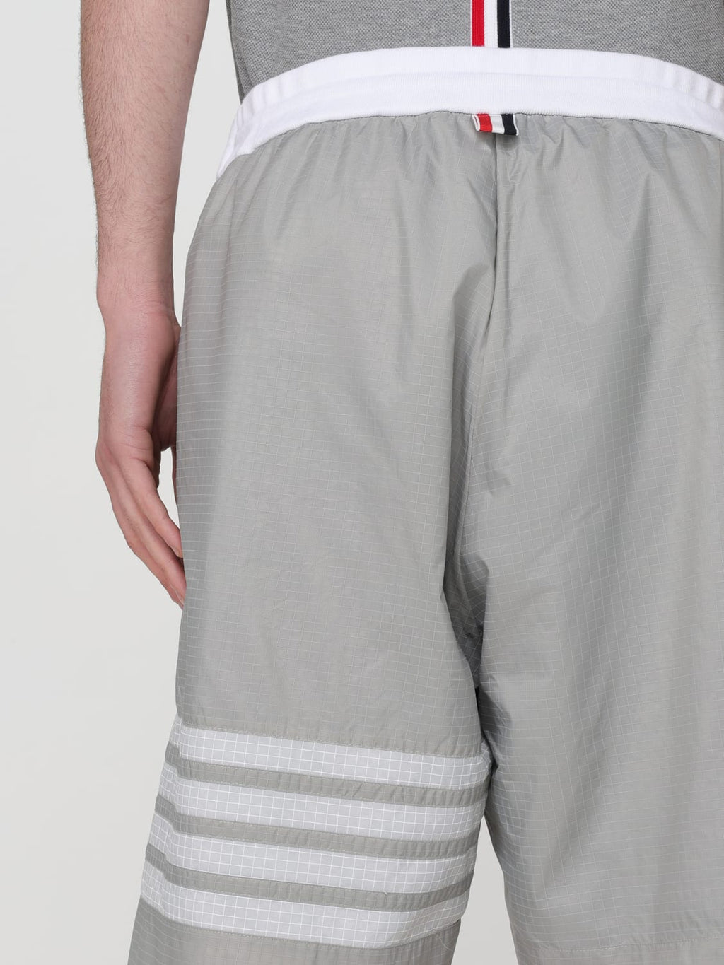 Thom Browne Double-Layer Woven Four-Wall Sun Protection Shorts