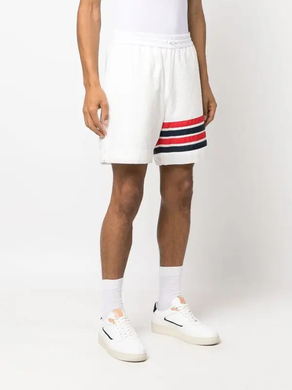 Thom Browne Double-Layer Woven Four-Wall Sun Protection Shorts