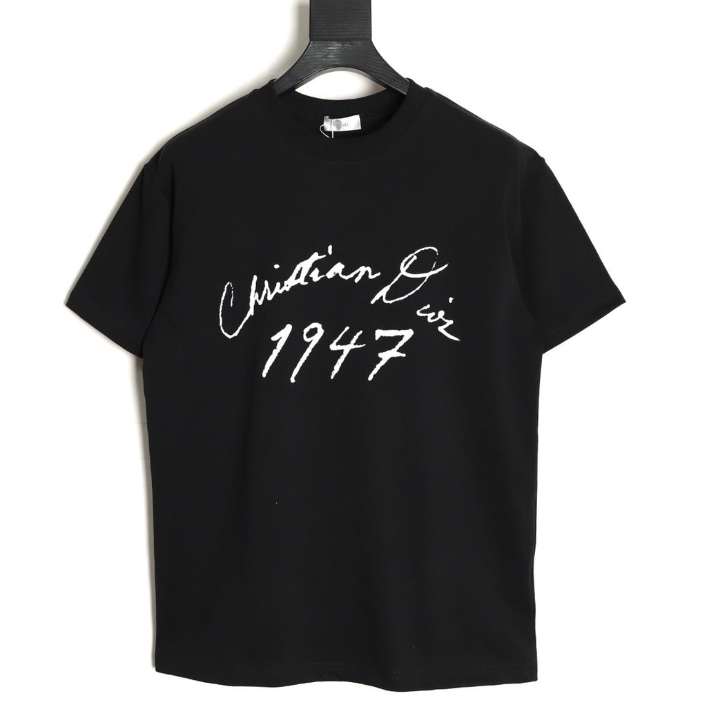 Dior 1947 Letter Short-Sleeve T-Shirt