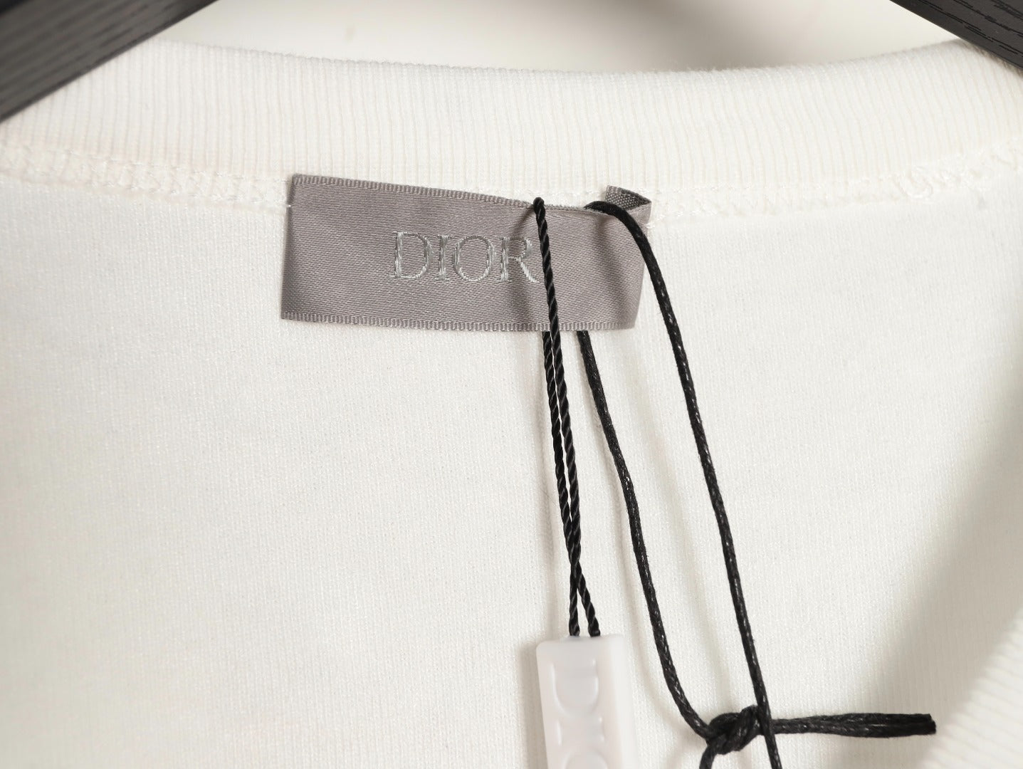 DIOR CD logo terry cloth short-sleeved T-shirt