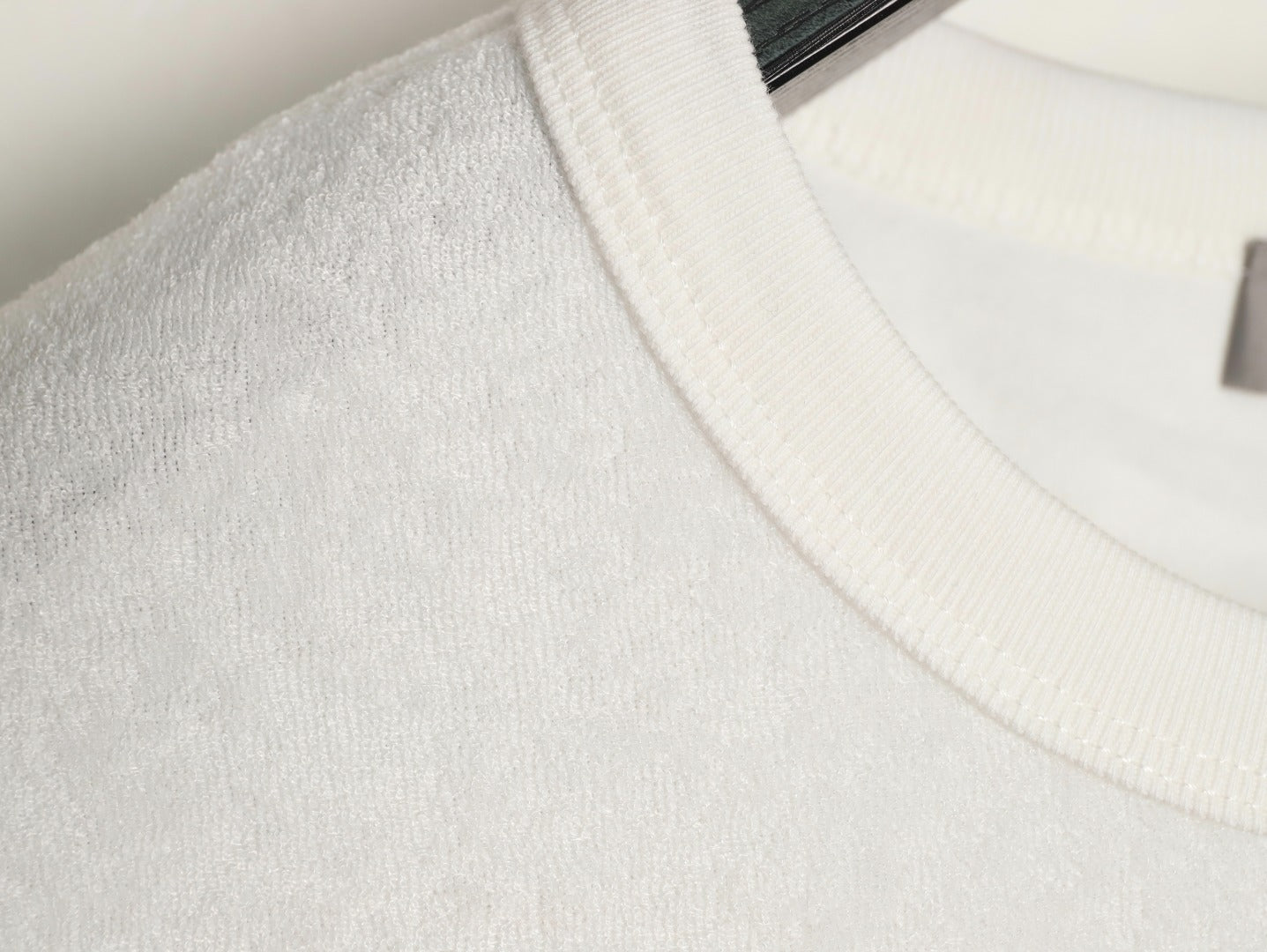 DIOR CD logo terry cloth short-sleeved T-shirt