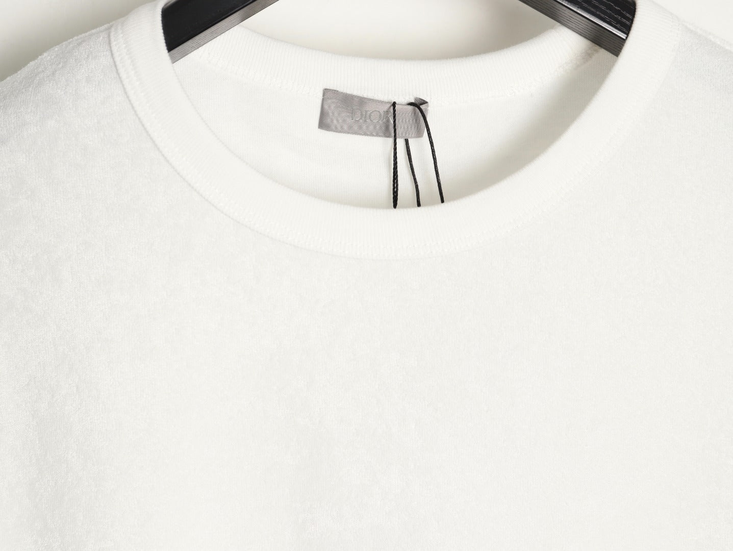 DIOR CD logo terry cloth short-sleeved T-shirt