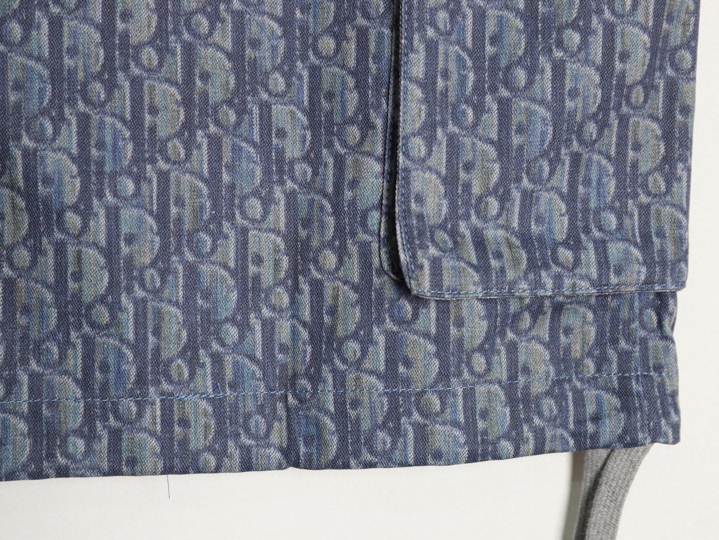 DIOR Dior CD all-over print pocket cargo shorts