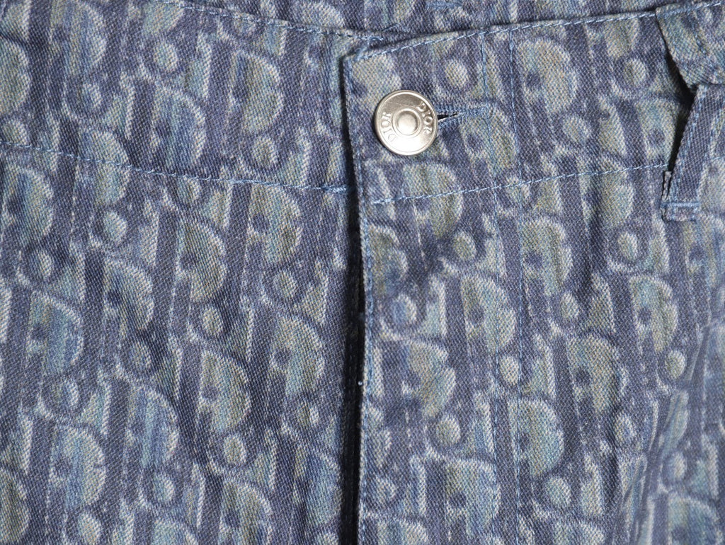 DIOR Dior CD all-over print pocket cargo shorts