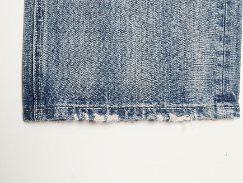 Balenciaga  runway-style low-rise jeans