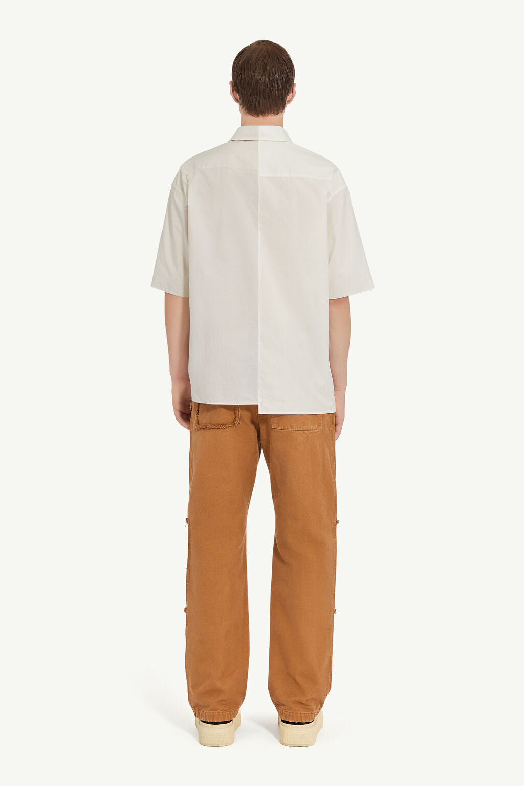 Maison margiela Asymmetric poplin shirt