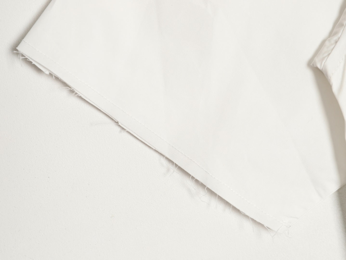 Maison margiela Asymmetric poplin shirt