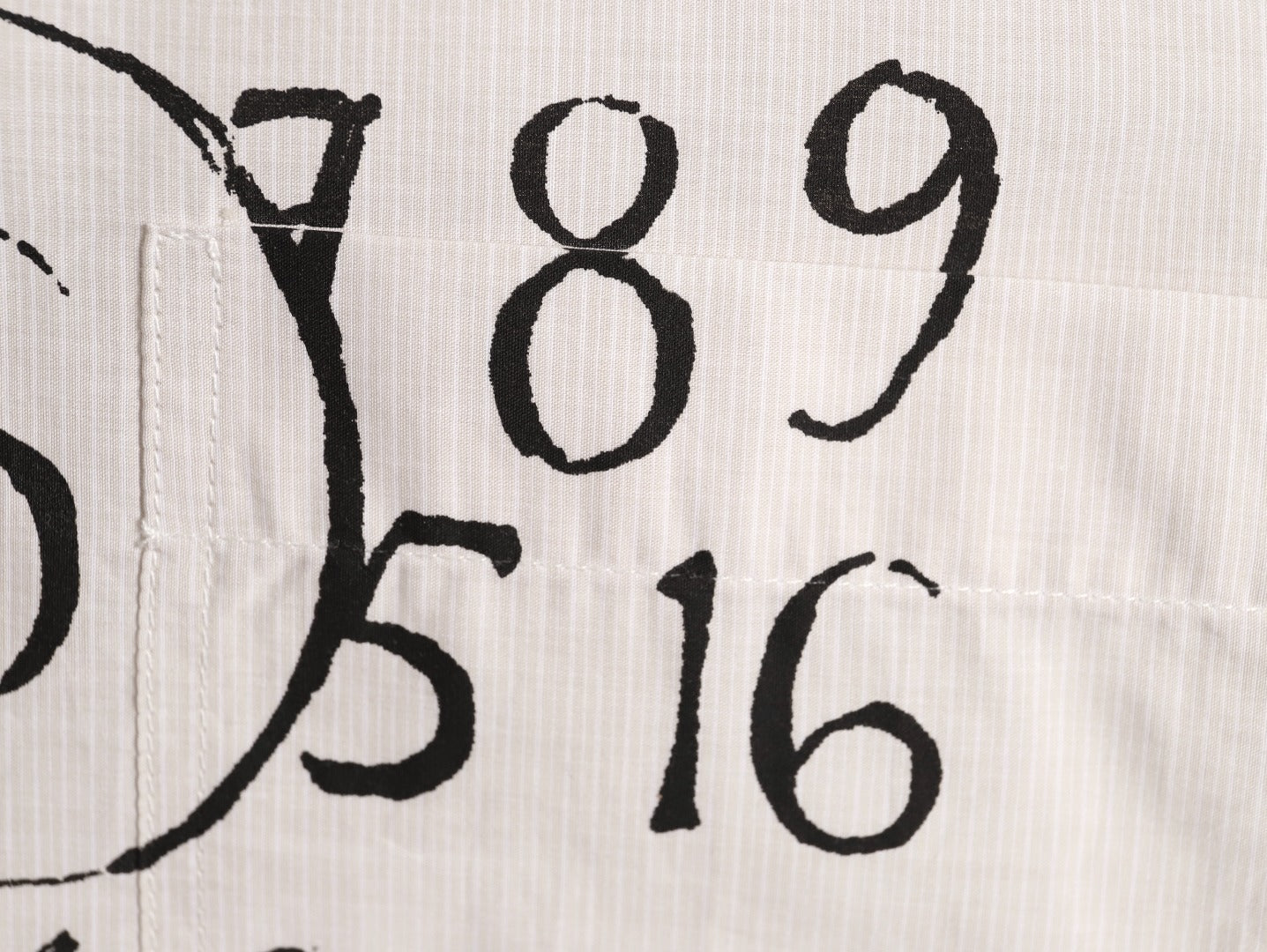 Maison margiela Asymmetric poplin shirt