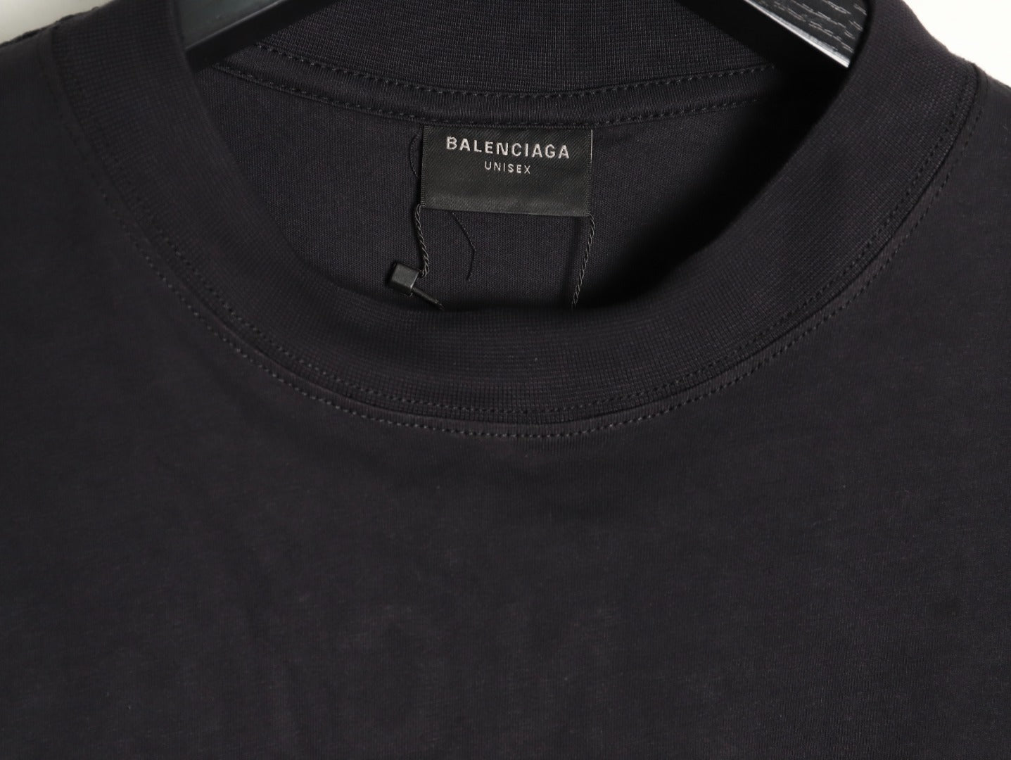 Balenciaga Embroidery Short-Sleeve T-Shirt
