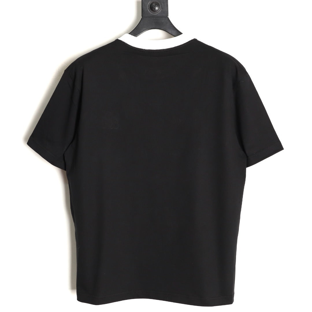 Loewe classic color-blocked short-sleeved t shirt
