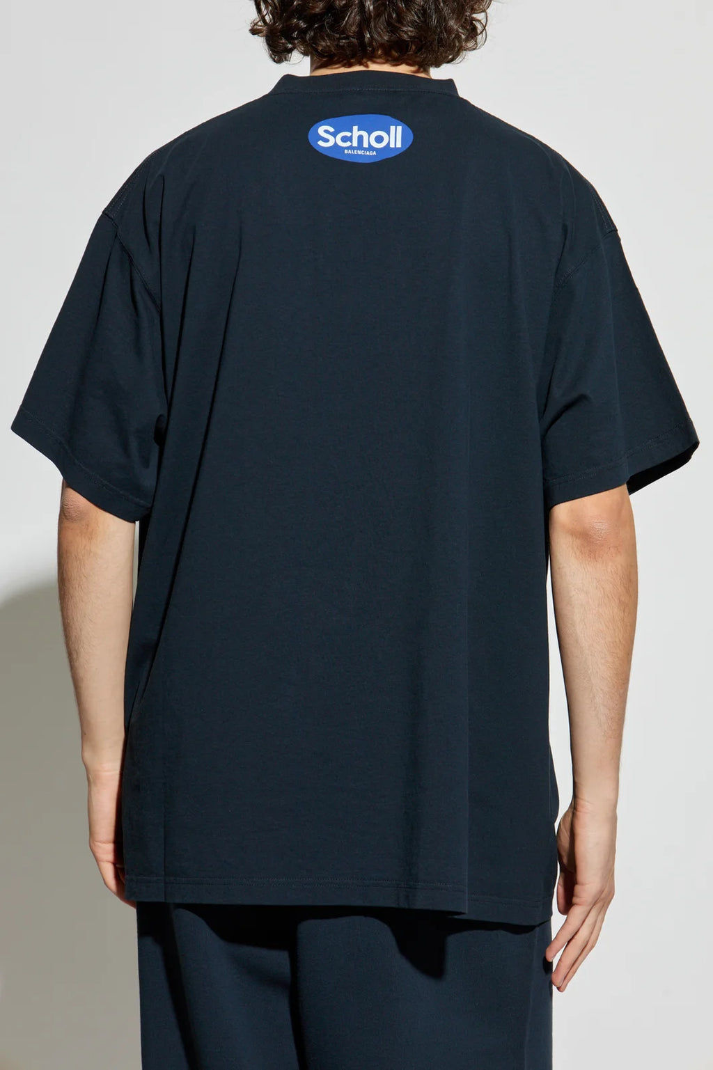 Balenciaga Scholl print short-sleeved T-shirt