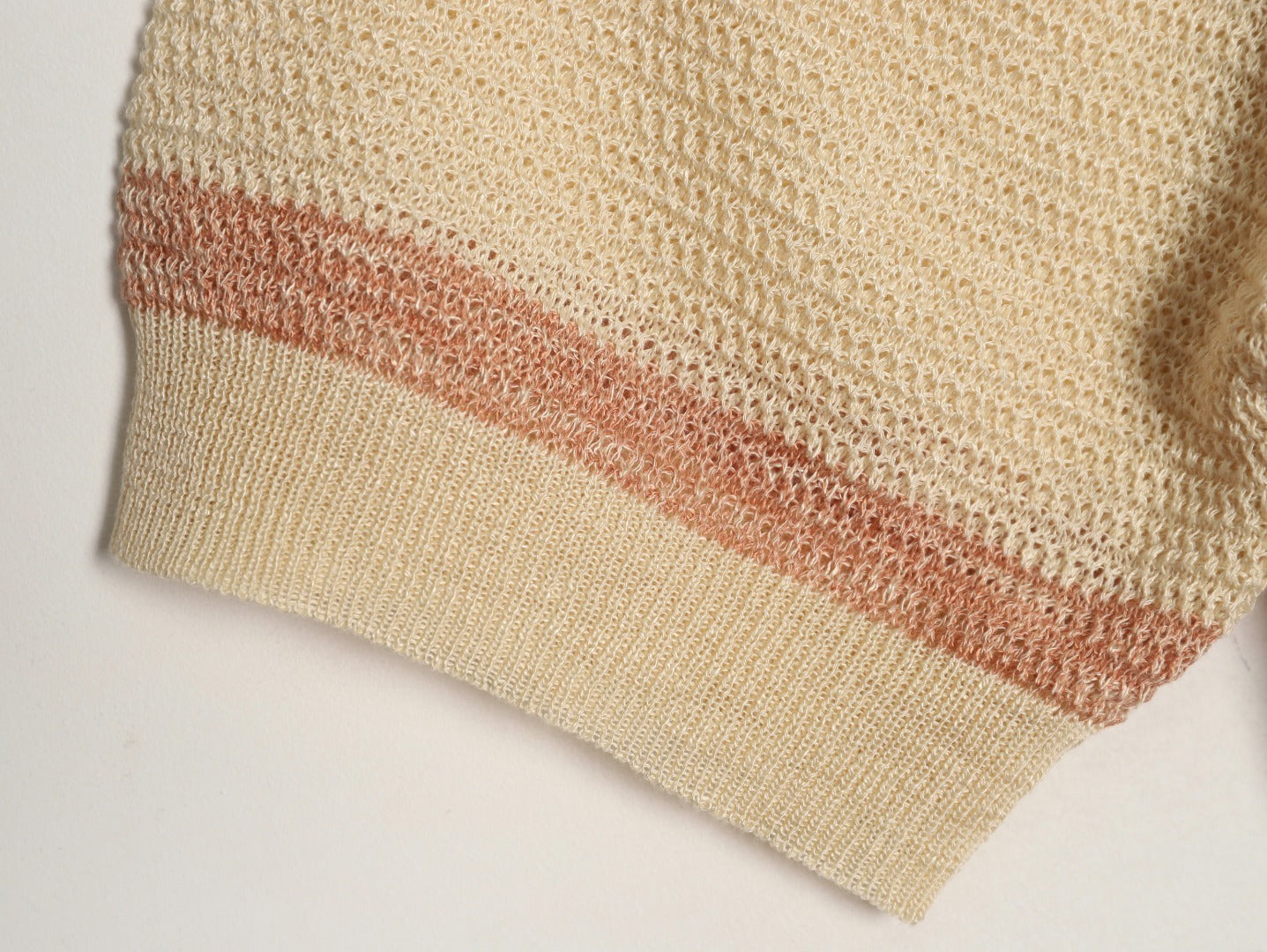 Loro Piana Striped Knit Short-Sleeve