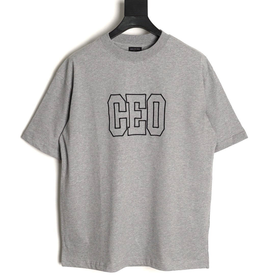 Balenciaga CEO Appliqué Embroidered T-Shirt