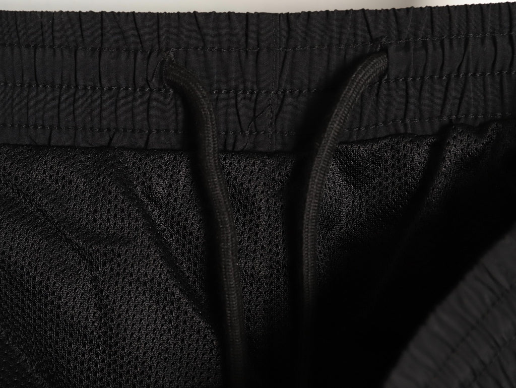 Balenciaga Sproty Collection Color Block Embroidered Shorts