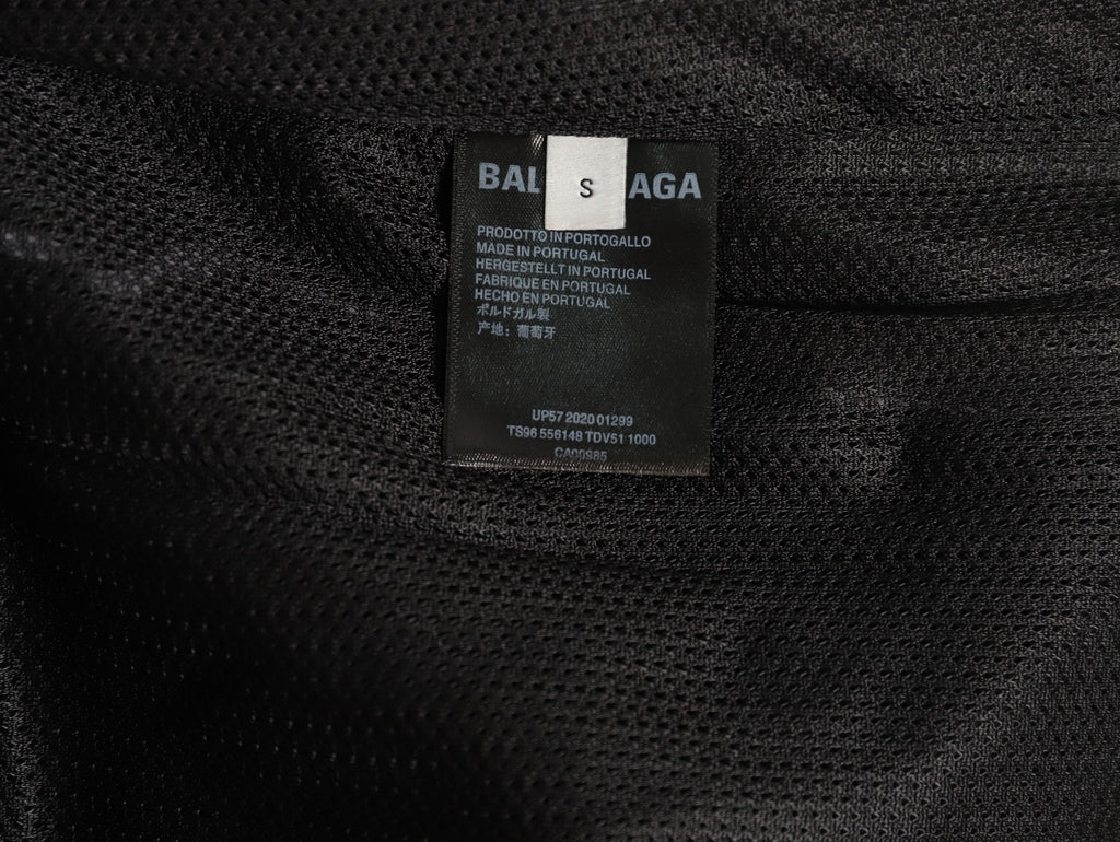 Balenciaga Sproty Collection Color Block Embroidered Shorts