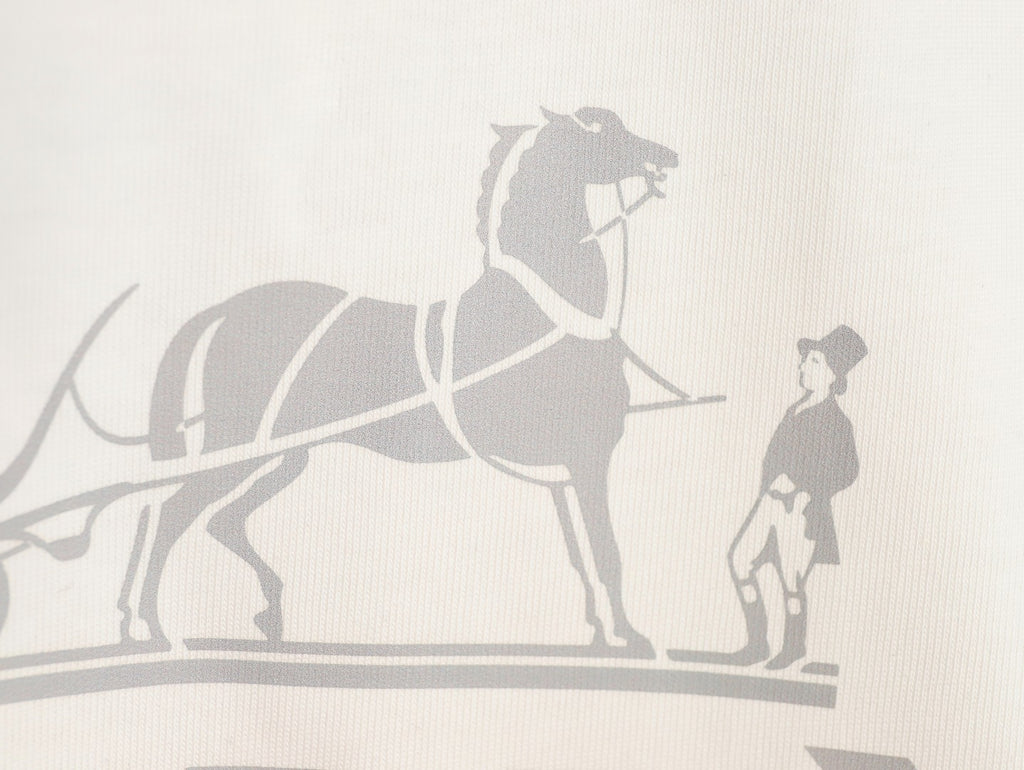 Hermes Large Letter Short-Sleeve T-Shirt