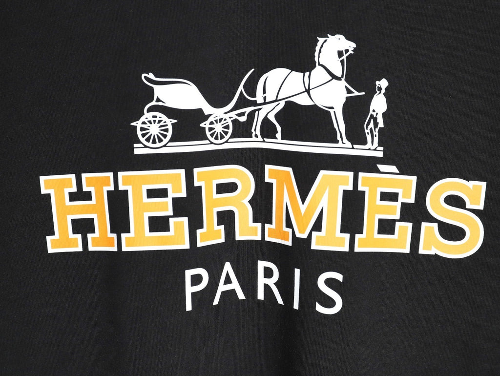 Hermes  Large Letter Short-Sleeve T-Shirt