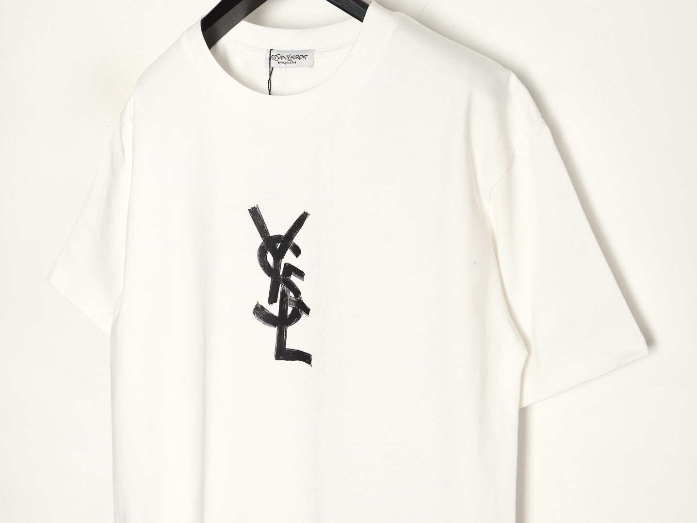 Yves Saint Laurent (YSL) 25SS Graffiti Print  T-Shirt