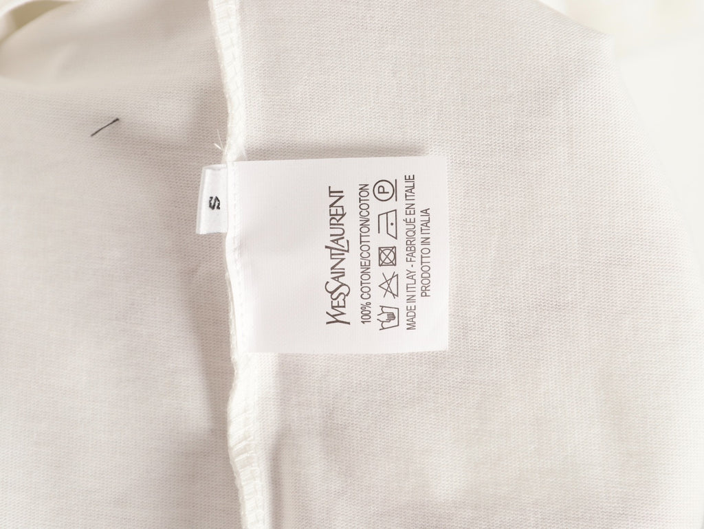 Yves Saint Laurent (YSL) 25SS Graffiti Print  T-Shirt