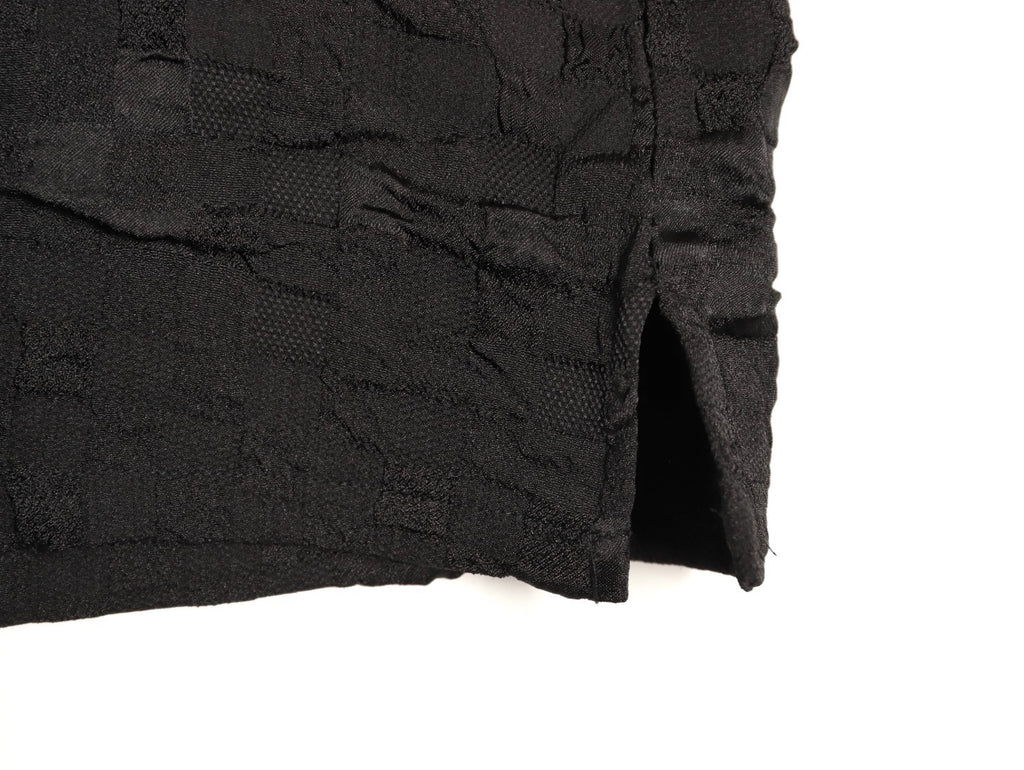 LOUIS VUITTON LV checkered jacquard suit with short-sleeved shirt