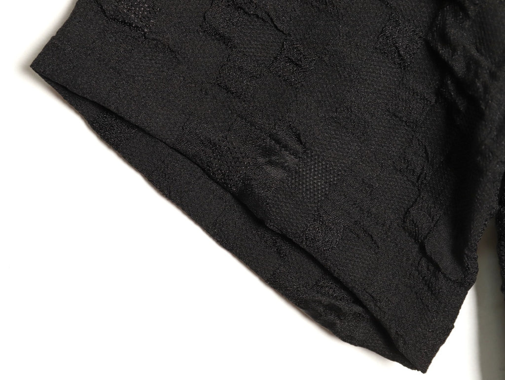 LOUIS VUITTON LV checkered jacquard suit with short-sleeved shirt